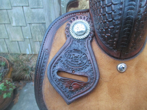 M L Leddy Cutting Saddle