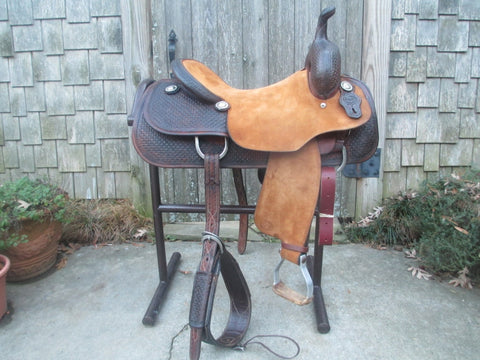 M L Leddy Cutting Saddle