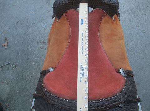 Roohide Reining Cowhorse Show Saddle