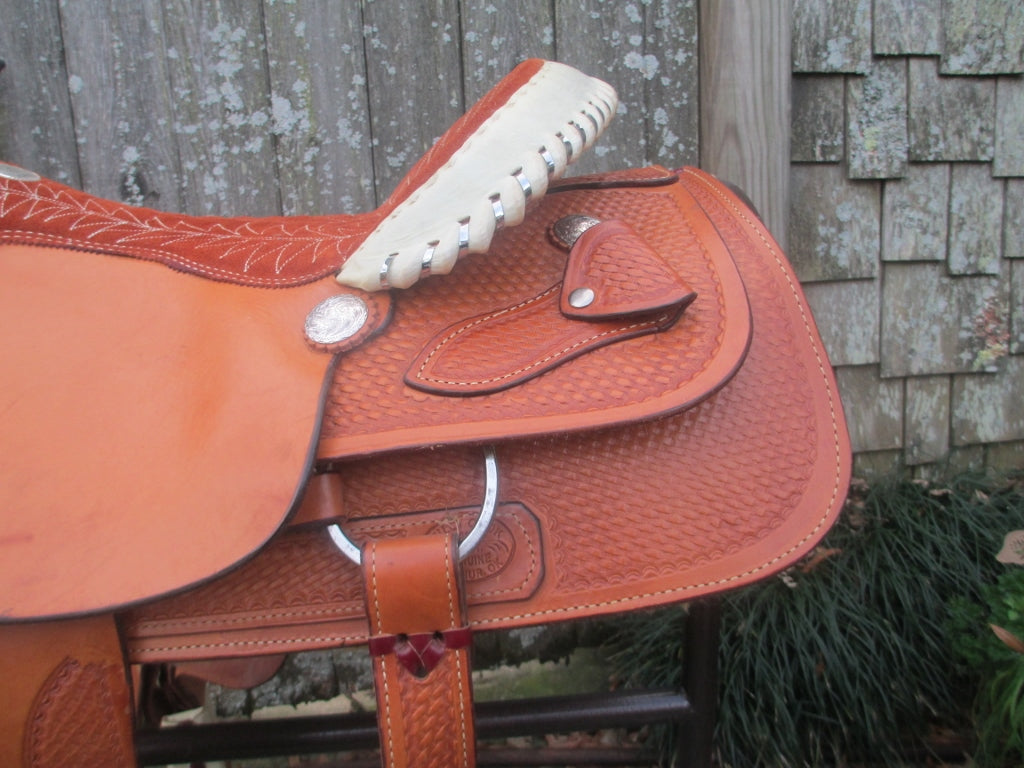 Selle de roping Team Roper Fiberglass de Billy Cook Saddlery