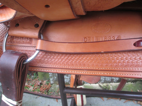 Billy Cook Roping Saddle