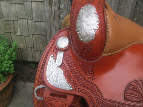 Bob's Reining Saddle Show Reiner