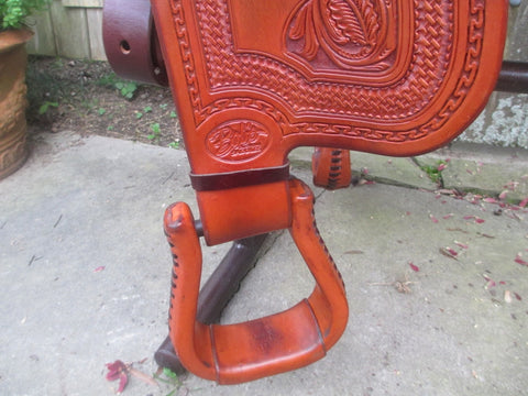 Bob's Reining Saddle Show Reiner