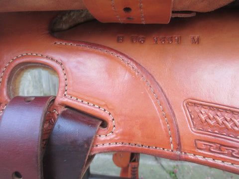 Bob's Reining Saddle Show Reiner