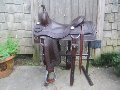 Sean Ryon Ranch Cutter Saddle Built By Paul Garcia