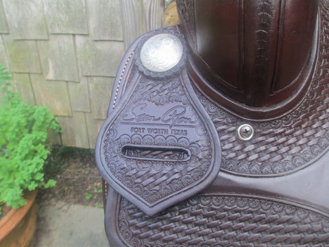 Sean Ryon Ranch Cutter Saddle Built By Paul Garcia