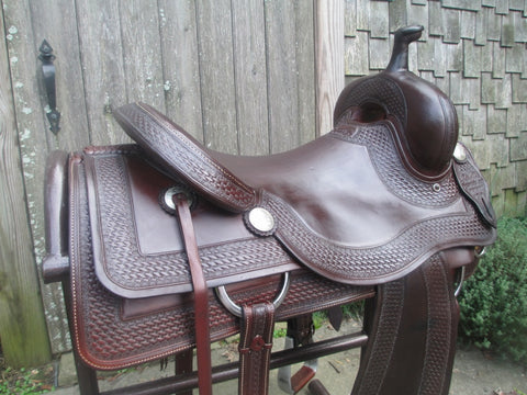 Sean Ryon Ranch Cutter Saddle Built By Paul Garcia