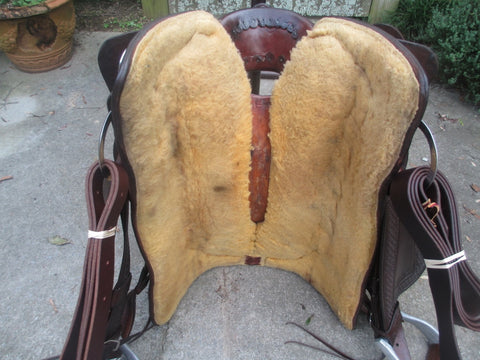 Sean Ryon Ranch Cutter Saddle Built By Paul Garcia