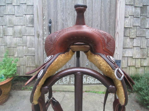 Martin Sherry Cervi Barrel Saddle