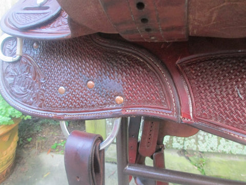 Bob's Reining Show Saddle