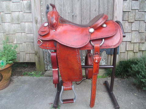 Sean Ryon Reining Saddle