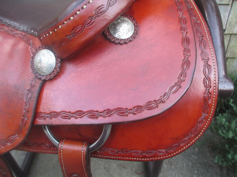 Sean Ryon Reining Saddle