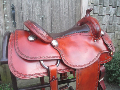 Sean Ryon Reining Saddle