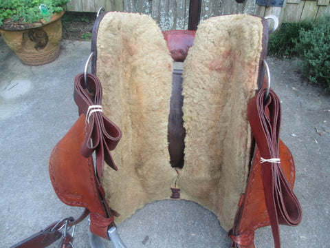 Sean Ryon Reining Saddle